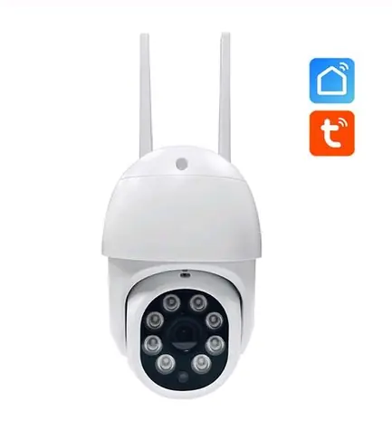 Solight 1D76 venkovní otočná IP kamera bílá / 2MP / 1920x1080 / 22fps / slot na microSD kartu