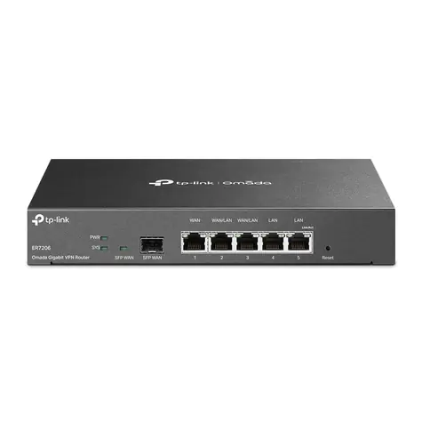 TP-Link ER7206 / Router / SFP + GWAN + 2xGLAN + 2x GLAN-GWAN