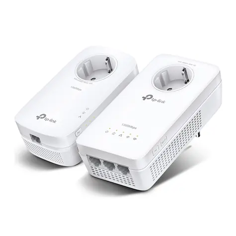 TP-Link TL-WPA8631P Powerline AV1300 Kit / 1300Mbps / 3x GLAN / WiFi / 1x napájecí zásuvka / 2 ks