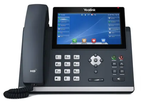 Yealink SIP-T48U / IP telefon / 16x SIP účet / LCD 7