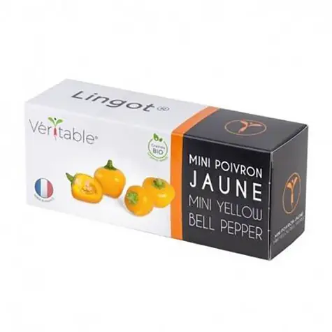 Véritable Bio semínka mini žluté papriky / pro chytré květináče Véritable