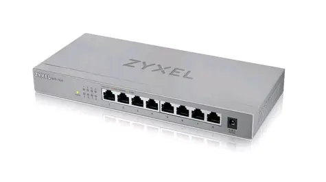 ZyXEL MG-108 / Desktop Switch / 8x 2.5Gbps / QoS