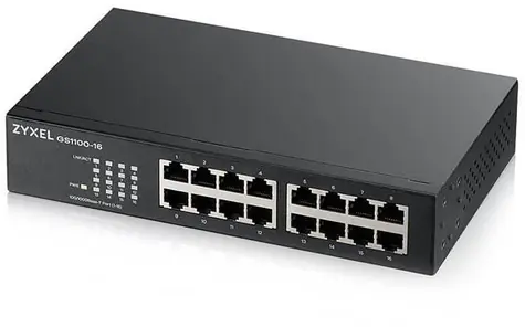 ZyXEL GS1100-16v3 / Switch / 10|100|1000Mbps / 16x GLAN