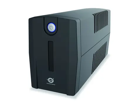 Conceptronic ZEUS02ES / UPS / 850VA / 480 W / 2x Schuko / 2x Cat.5e RJ45
