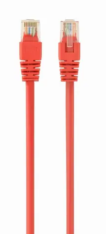 Gembird PP6U-2M CAT6 UTP 2 m červená / Patch kabel / RJ45-RJ45