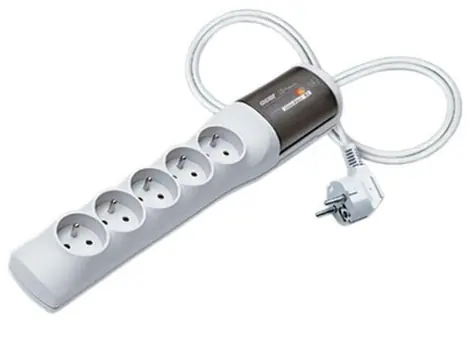 Acar XProtector / 5 zásuvek / přepěťová ochrana / 1.5 m
