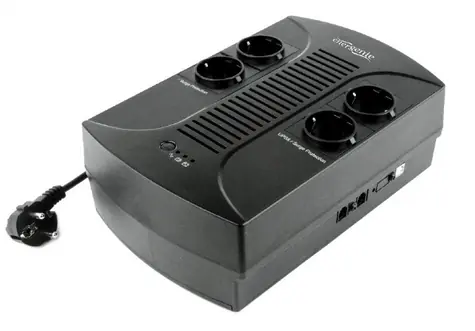 Gembird EG-UPS-001 / UPS / 650 VA / 390 W / 4x Schuko / 1x IEC C13 (vstup)