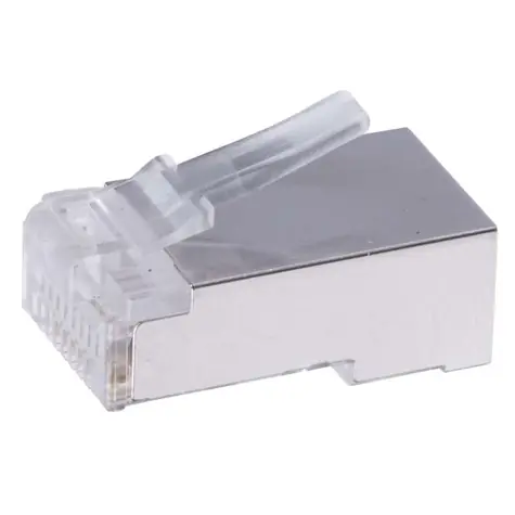 Emos Konektor RJ45 pro FTP kabel (drát) CAT5E / 20 ks