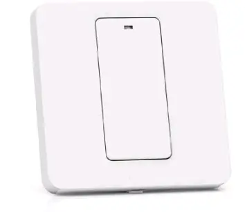 Meross MSS510HK chytrý vypínač na zeď (HomeKit) bílá / Wi-Fi / LED signalizace / jedno tlačítko