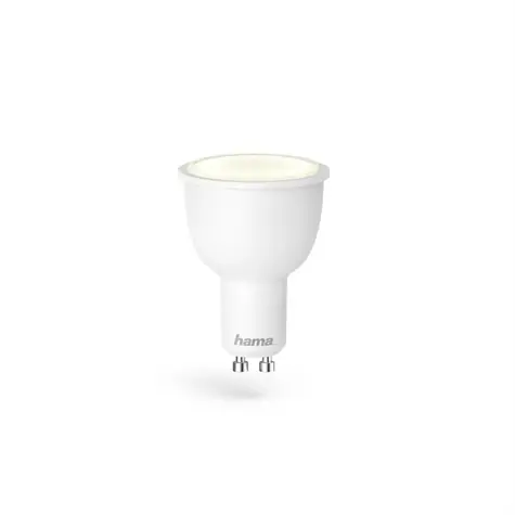 Hama SMART WiFi LED žárovka GU10 4.5 W / 400 lm / bílá / stmívatelná