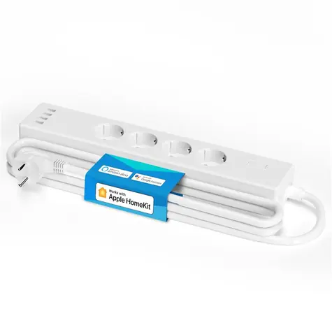 Meross Smart WiFi prodlužovačka - 4x AC vstup + 4x USB vstup