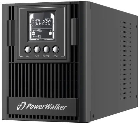 PowerWalker VFI 1000 AT FR / záložní zdroj UPS / 1000 VA / 900 W / 3x CEE 7 5 Type E / USB