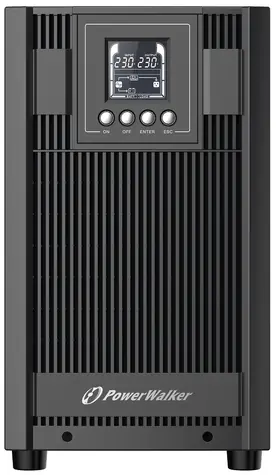 PowerWalker VFI 3000 AT FR / záložní zdroj UPS / 3000 VA / 2700 W / 4x CEE 7 5 Type E / USB