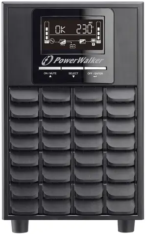 PowerWalker VFI 1500 CG PF1 / záložní zdroj UPS / 1500 VA / 1500 W / 4x IEC C13