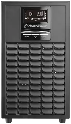 PowerWalker VFI 3000 CG PF1 / záložní zdroj UPS / 3000 VA / 3000 W / 8x IEC C13 & 1x IEC C19 / USB