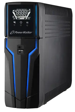 PowerWalker VI 1000 GXB / záložní zdroj UPS / 1000 VA / 600 W / 4x CEE 7 3 (Type F) / USB