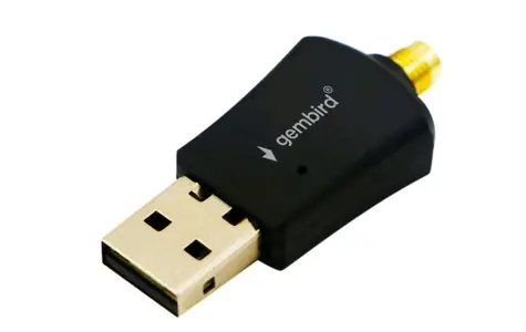 Gembird WNP-UA300P-02 černá / Wi-Fi adaptér / 802.11bgn / USB 2.0