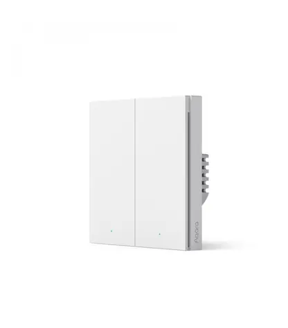 Aqara Smart Wall Switch H1 EU (With Neutral, Double Rocker) (WS-EUK04) / nástěnný vypínač (s neutrálem) / Zigbee 