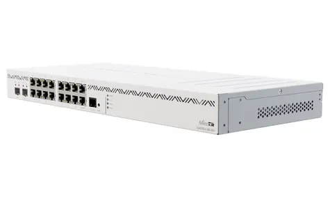 MikroTik Cloud Core Router CCR2004-16G-2S+ / 16x Gbit LAN / 2x SFP+ / Dual PSU / RouterOS L6