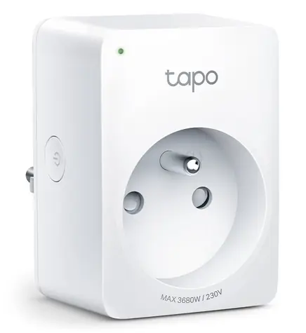 TP-Link Tapo P110 (1-pack) bílá / WiFi Chytrá zásuvka / Vzdálený přístup / Google Assistant & Alexa