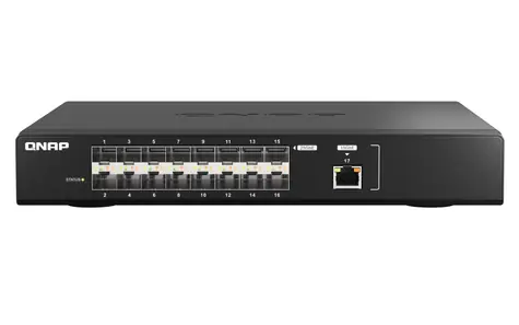 QNAP QSW-M5216-1T / Switch / 16x 25GbE SFP28 / 1x 10GbE BASE-T