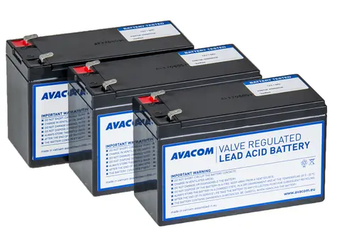 AVACOM AVA-RBP03-12090-KIT - baterie pro UPS CyberPower & Dell & HP & EATON & Effekta & FSP Fortron & Legrand