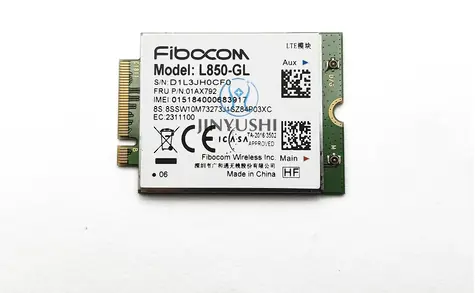 Fibocom Lenovo ThinkPad Wireless WWAN 4G L850-GL CMB FBC Card 01AX792 01AX786
