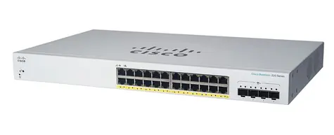 Cisco CBS220-24FP-4X-EU / 24x RJ-45 1000 / 4x Gigabit SFP+