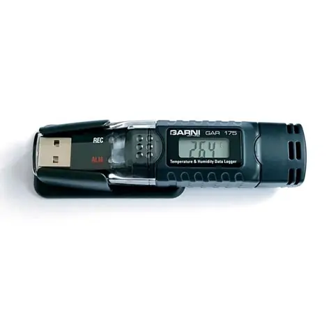 GARNI GAR 175 USB datalogger / měření teploty a relativní vlhkosti
