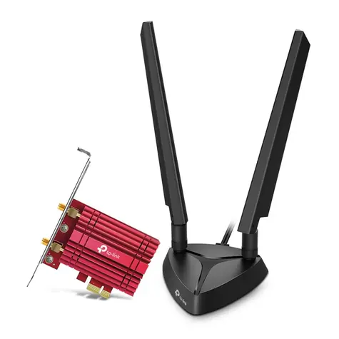 TP-Link Archer TXE75E / Wi-Fi PCI-E Adaptér AX5400 / 2.4GHz 574Mbps / 5GHz 2402Mbps / PCI-Express x1