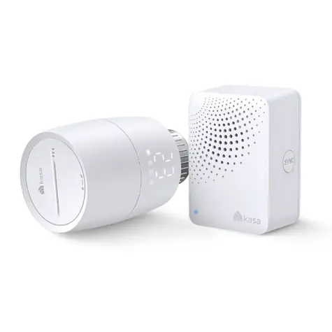 TP-Link Kasa KE100 Starter KIT / Sada: Smart termostatická hlavice KE100 + Kasa IoT hub KH100 / M30 x 1.5mm