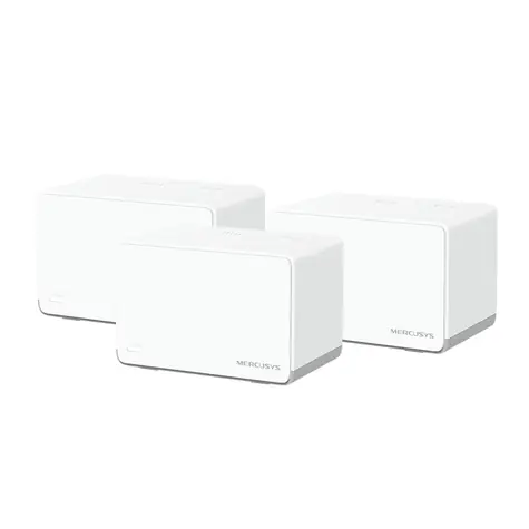 Mercusys Halo H70X (3ks) / Wi-Fi Mesh systém AX1800 / Dual-Band / 2.4GHz - 574Mbps / 5GHz - 1201Mbps / 3x GLAN