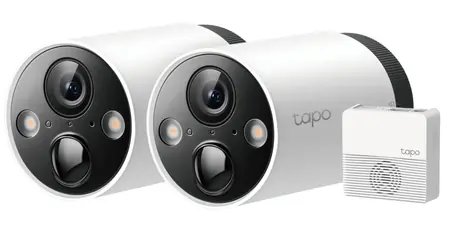 TP-Link Tapo C420S2 / set dvou venkovních IP kamer C420 a hubu H200 / 2560 x 1440 / Wi-Fi