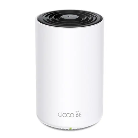 TP-Link Deco XE75 Pro / WiFi 6 systém MESH AXE5400 / Tri-band / 2.4GHz - 574Mbps / 5GHz - 2402Mbps / 6GHz - 240