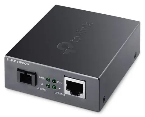 TP-Link TL-FC111PB-20 / média konvertor / 10/100Mbps na 100Mbps / 48V