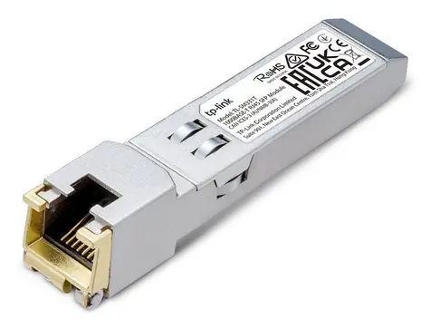 TP-Link TL-SM331T / 1G BASE-T RJ45 SFP Modul / 1.25Gbps / 1× 1G RJ45 Port