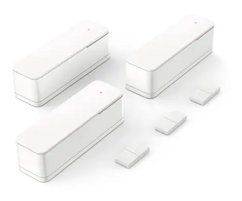Bosch Smart Home Contact II bílá 3ks / Set Dveřní & Okenní alarm / detektor / ZigBee 3.0 / IP45 / A 