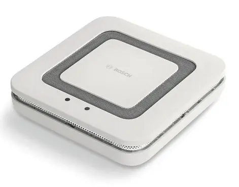 Bosch Twinguard bílá / Kouřový detektor / IP20 / 8 dBm / 6x baterire AA / ukládaní dat / ochrana proti falešným poplachů