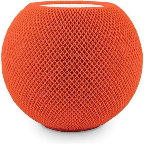 Apple HomePod mini oranžová / Hlasový asistent / BT 5.0 / Wi-Fi / asistentka Siri