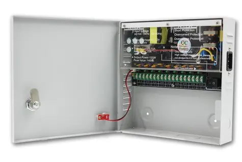XtendLan Zdroj pro analogové Kamery 11-14V (9 portů) / 11-14V DC nastavitelný / 9 portů / 145W 