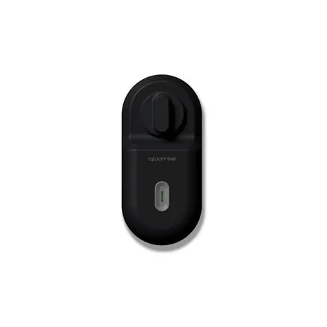 Igloohome Retrofit Lock - bezklíčový chytrý zámek černá / Bluetooth / Aplikace / 4x AA 
