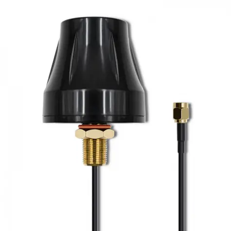 Qoltec 57037 4G LTE venkovní anténa 5dBi černá / síťové antény / DUAL / IPS67