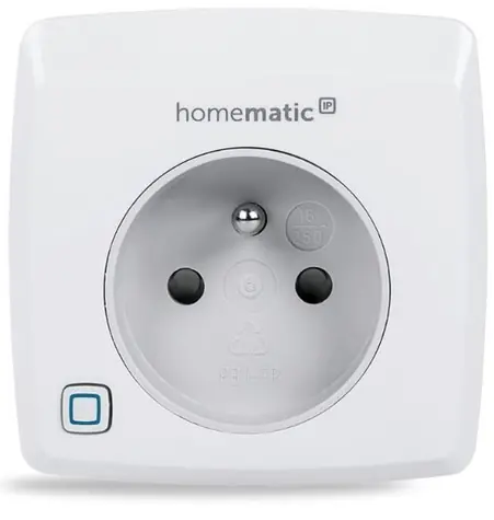 Homematic IP Spínaná zásuvka s měřením spotřeby / 16 A / IP20