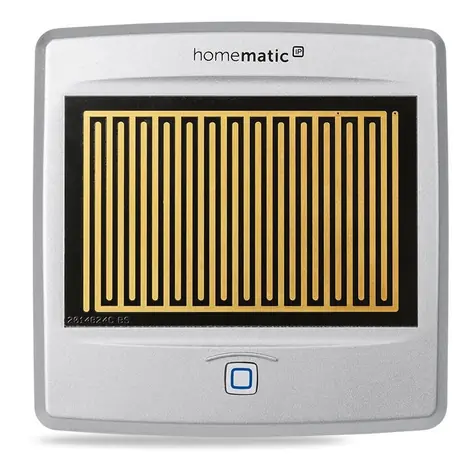 Homematic IP Senzor deště / IP 44 / napájení 10-19V DC nebo 12V AC