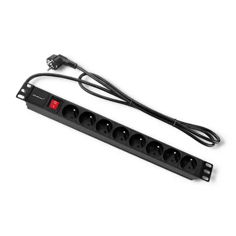 Qoltec 54471 Power strip pro RACK 19