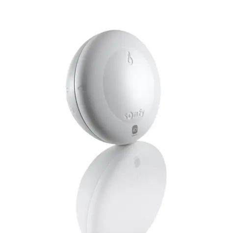 Somfy bateriové teplotní čidlo Thermis Wirefree II io bílá