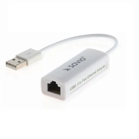 SAVIO CL-24 USB adaptér / USB-A 3.0 / RJ45