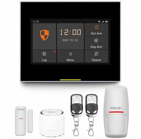 EVOLVEO Alarmex Pro chytrý bezdrátový Wi-Fi/GSM alarm