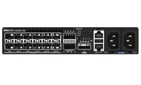 DELL Networking  S5212F-ON / 12x SFP28 / 3x QSFP28 / 2x PSU / 1U / 1YNBD