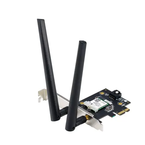ASUS ASUS PCE-AX1800 / WiFi síťový adaptér / PCI-E / WiFi 6 / 2.4GHz / 5GHz / Bluetooth
